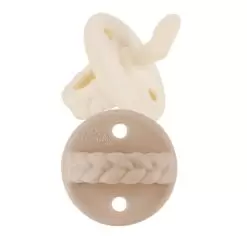 Itzy Ritzy Sweetie Soother Neutral Orthodontic Silicone Pacifier Set