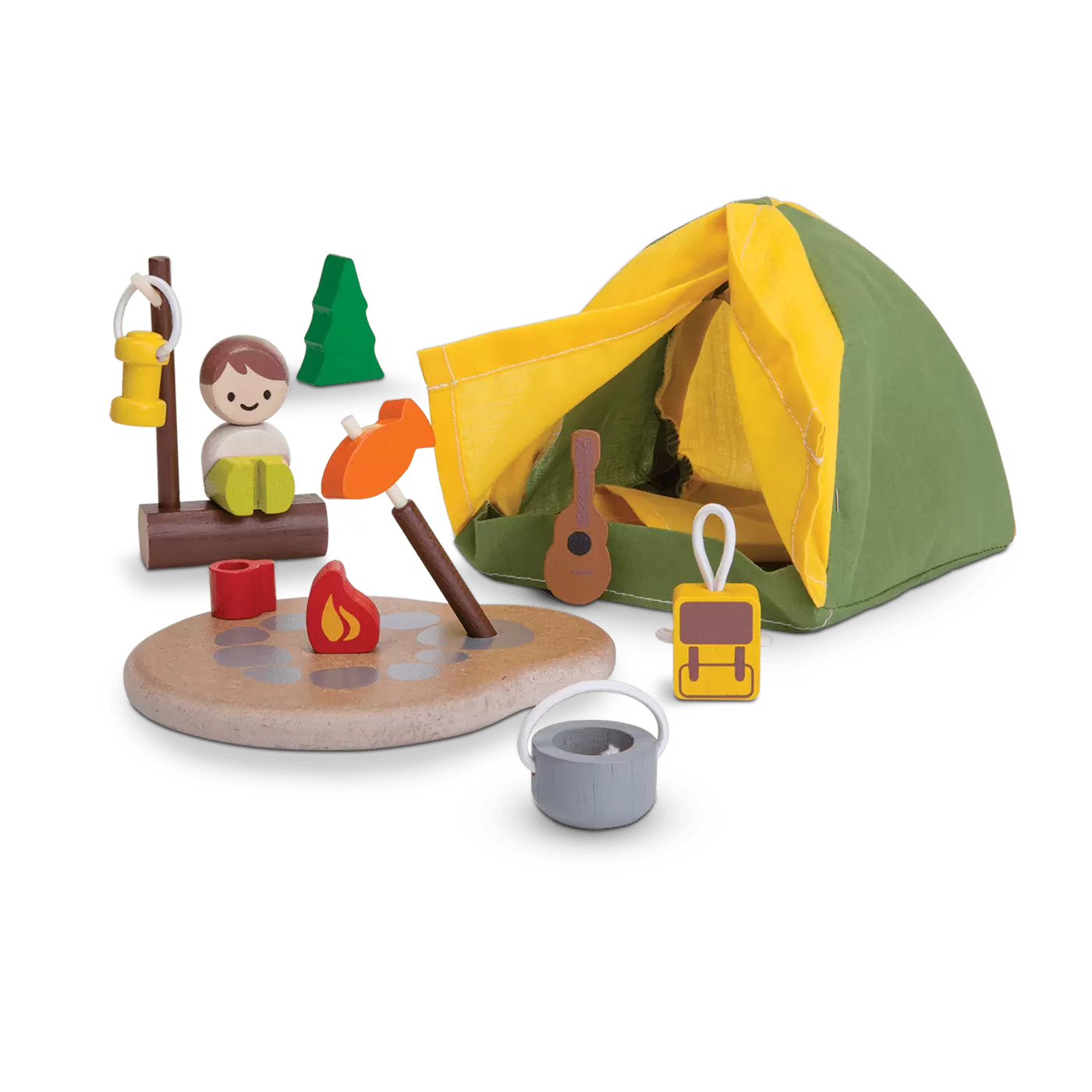 PlanToys Camping Wooden Play Set
