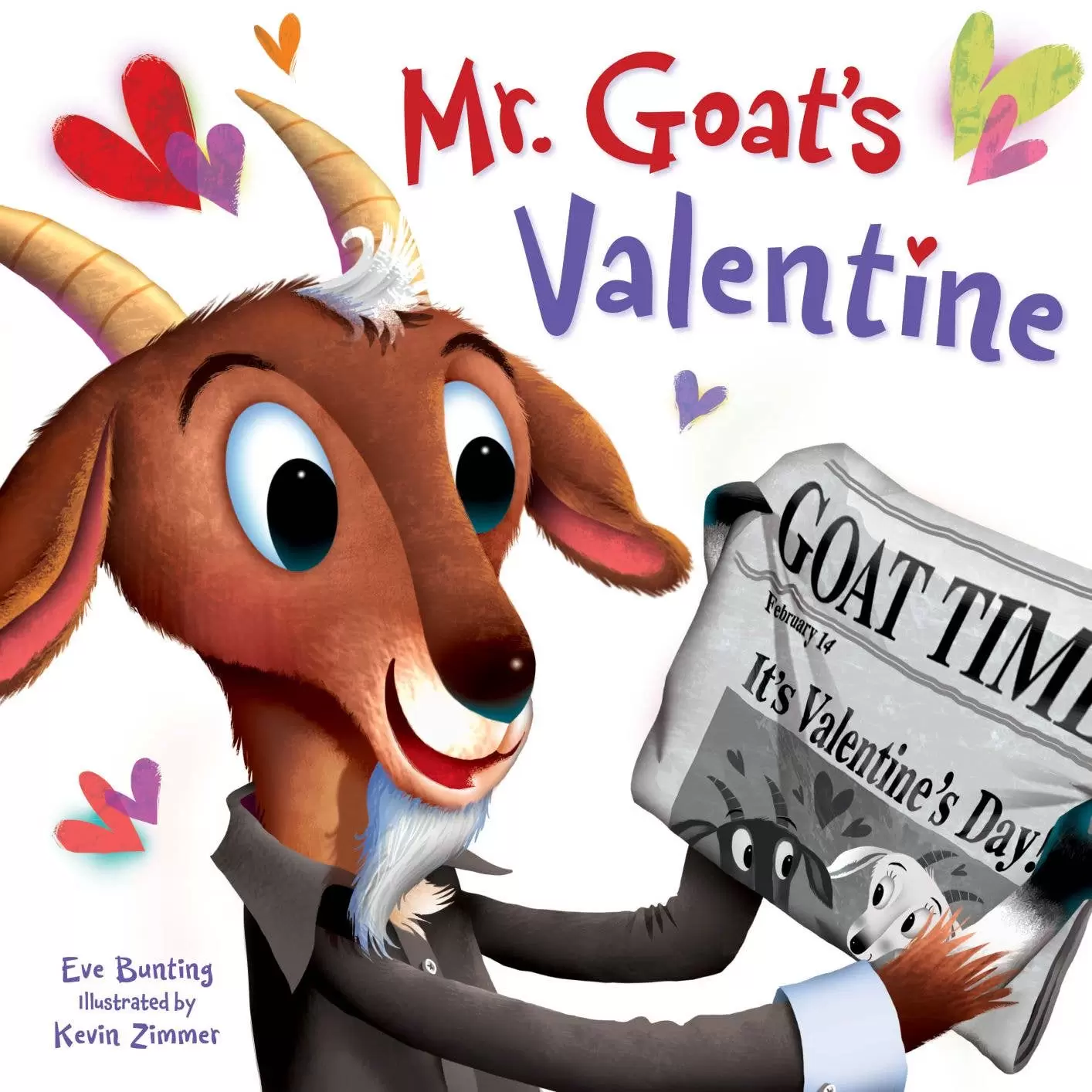 Sleeping Bear Press Mr. Goat's Valentine Book Sleeping Bear Press Mr. Goat's Valentine Book