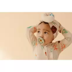 joss + j Retro Beach Bamboo Knotted Turban