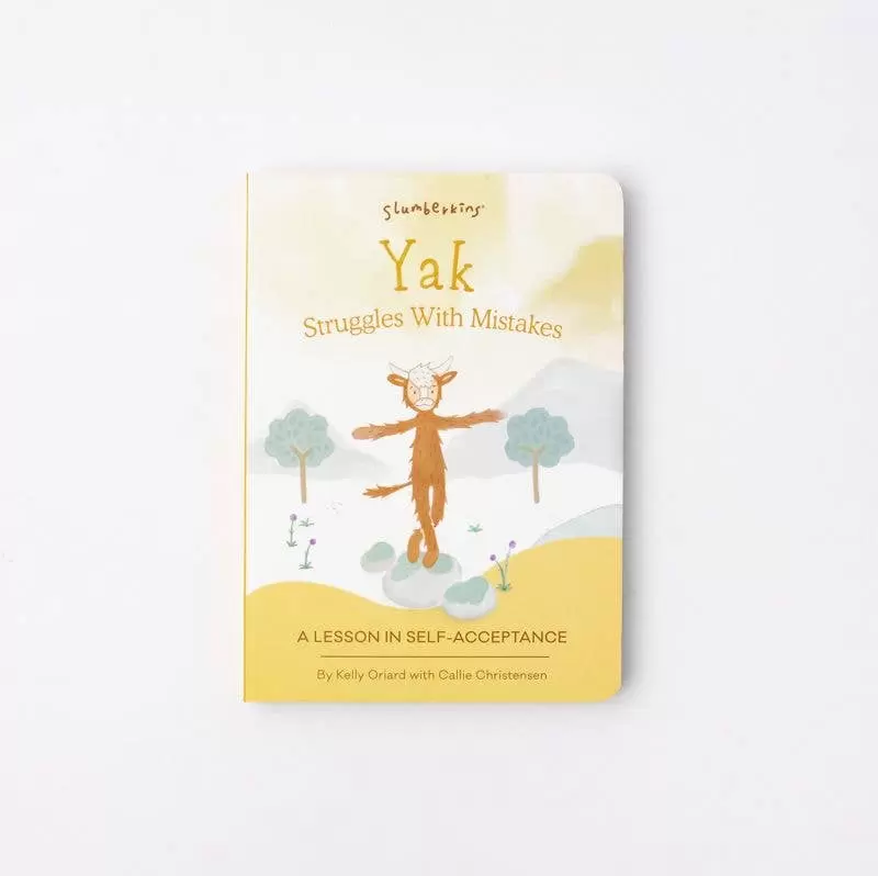 Slumberkins Yak Struggles With Mistakes Board Book