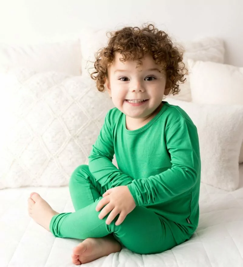 Kyte BABY Toddler Pajama Set in Fern Blossom