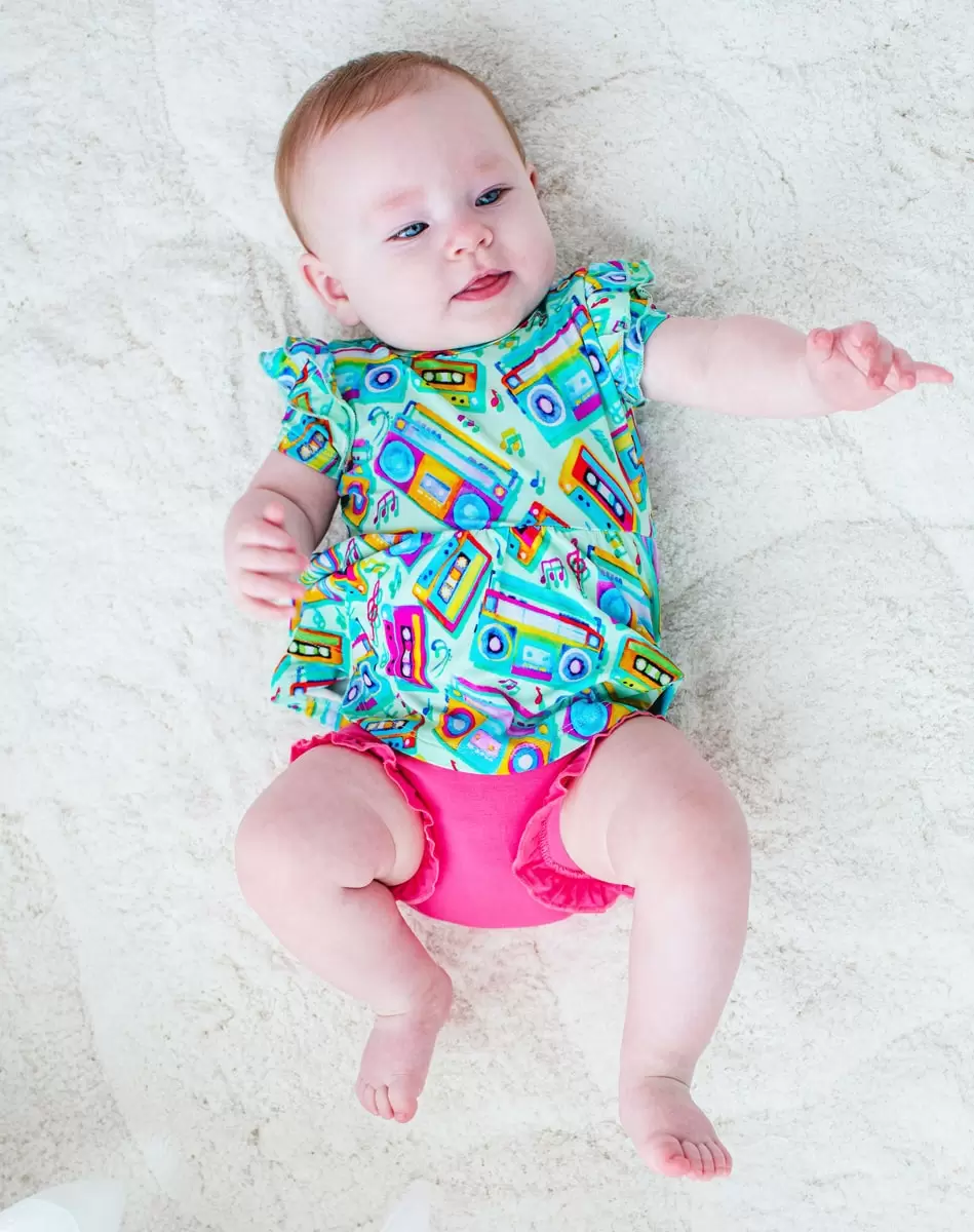 Birdie Bean Jesse Bamboo Viscose Peplum Set