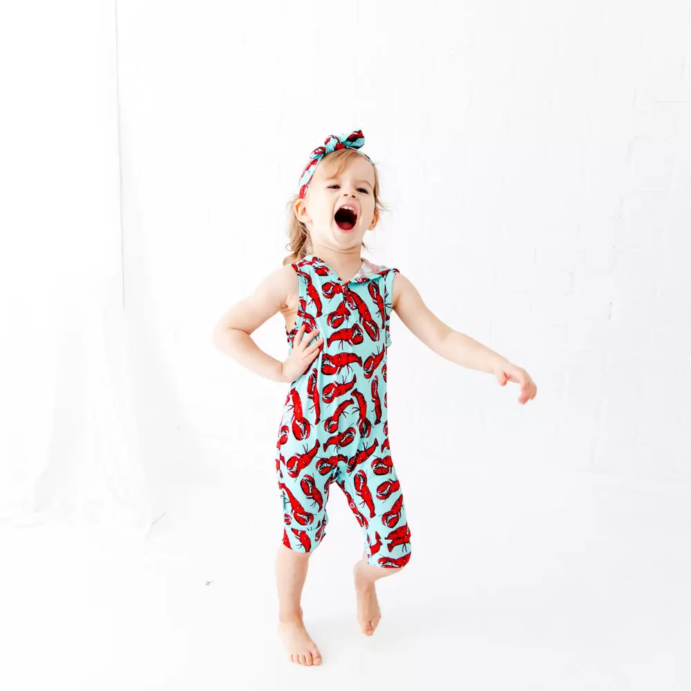 Dream Jamms What's Crackin Bamboo Viscose Shortie Hooded Romper