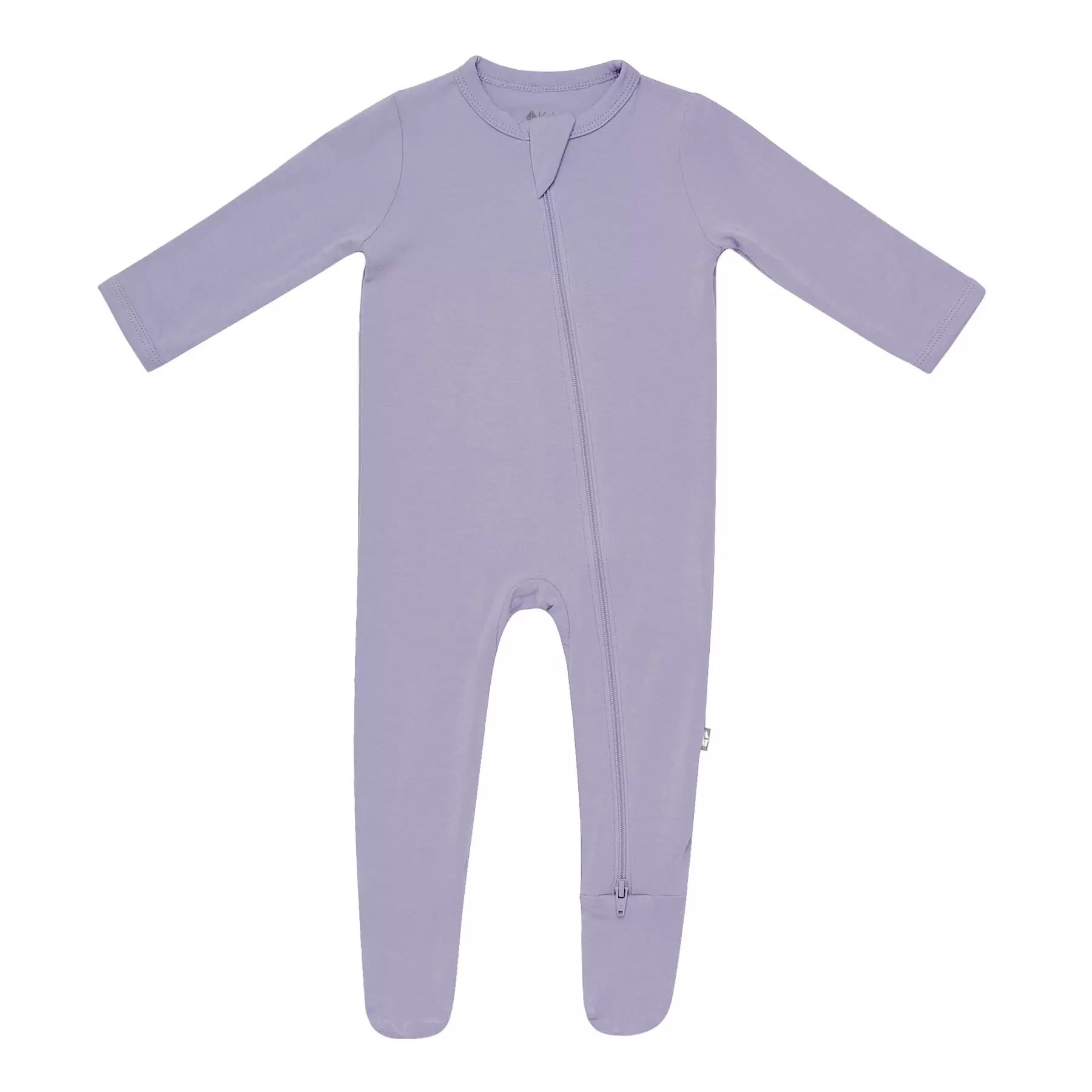 Kyte BABY Zippered Footie in Taro