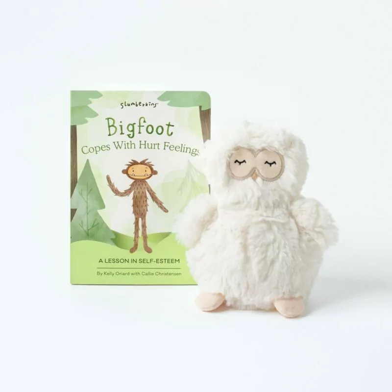 Slumberkins Owl Mini & Bigfoot Lesson Book for Self Esteem