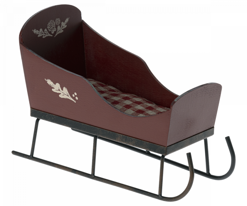 Maileg Sleigh Mini in Red