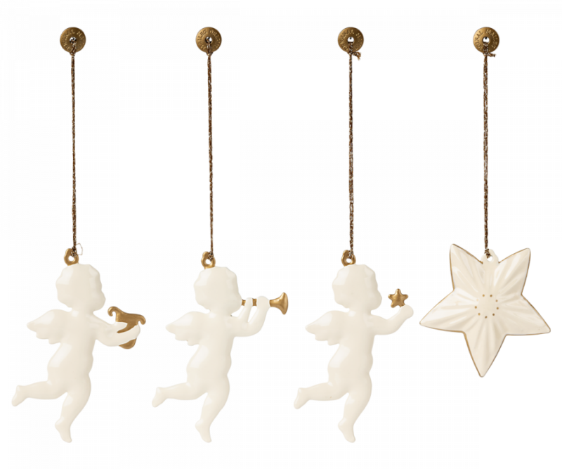 Maileg Holy Night Metal Ornament Set