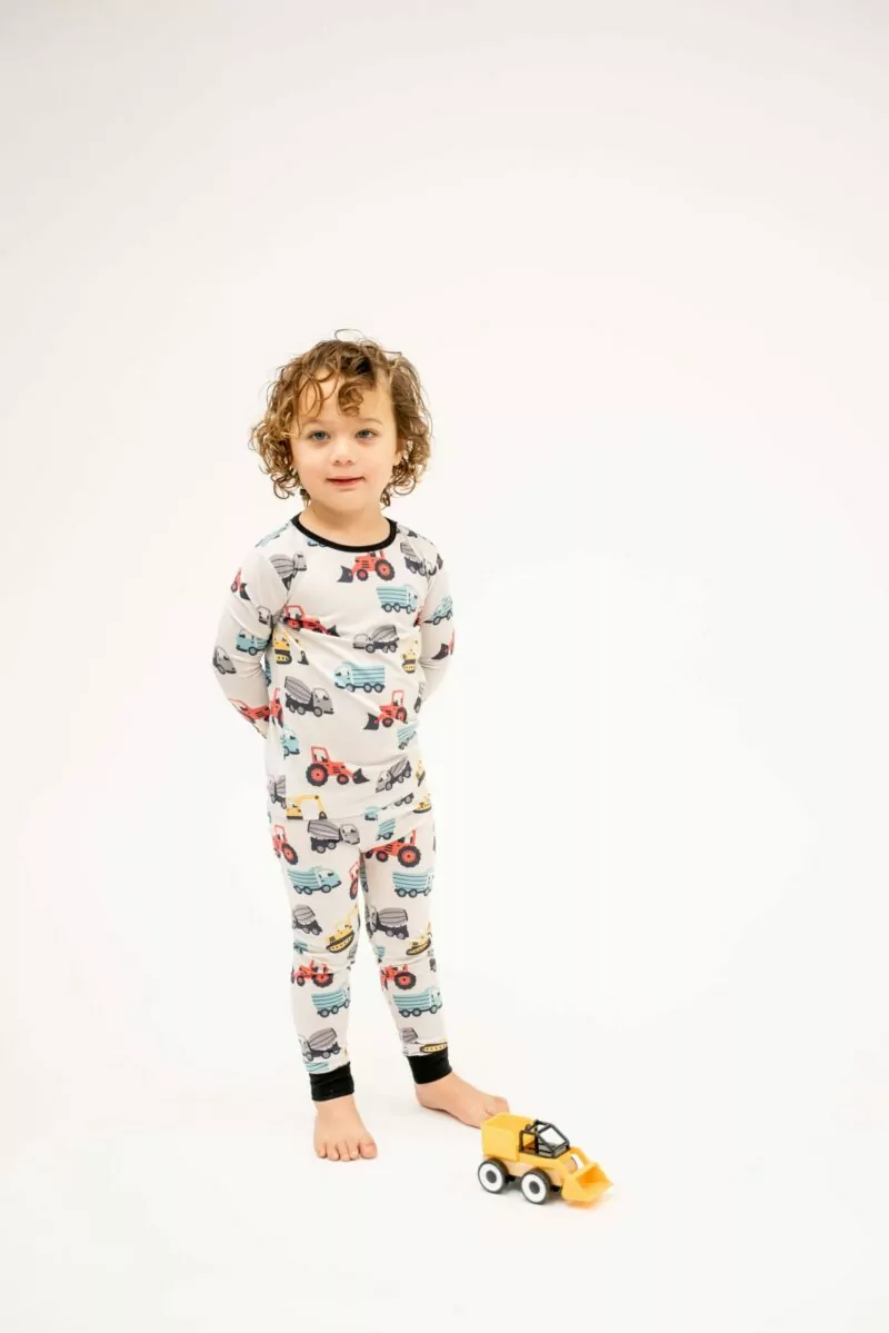 Sweet Bamboo Construction Bamboo Viscose Two-Piece Pajama Set Sweet Bamboo Construction Bamboo Viscose Two-Piece Pajama Set