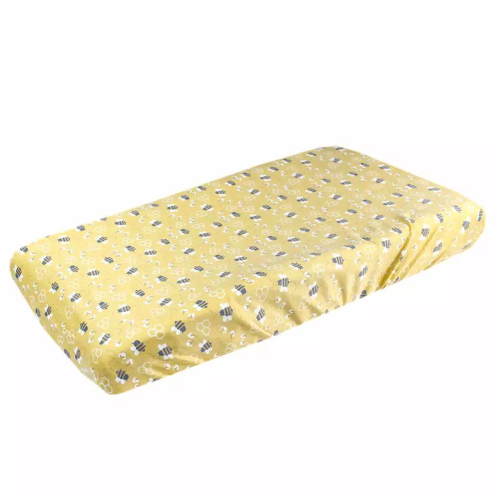 Kyte BABY Change Pad Cover in Mushroom Blossom