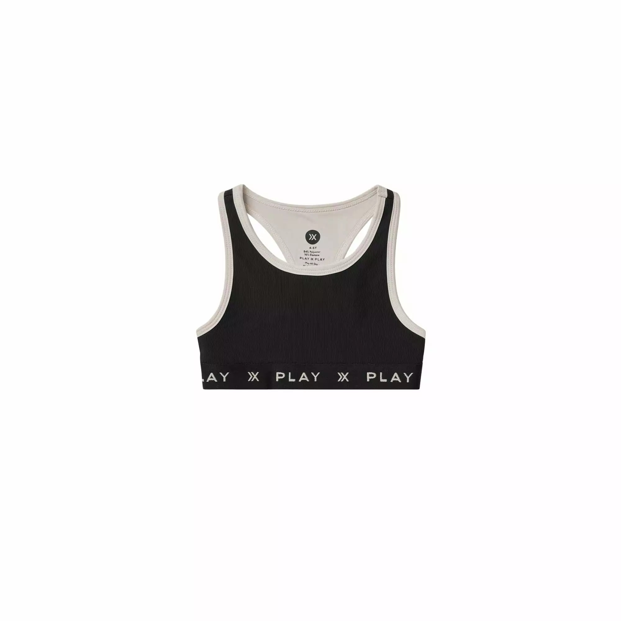 Play X Play Play Sports Bra In Back Ribbed Play X Play Play Sports Bra In Back Ribbed