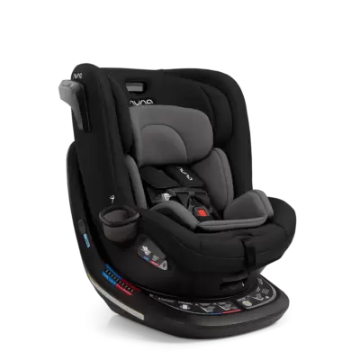 Nuna REVV Rotating Convertible Car Seat Caviar
