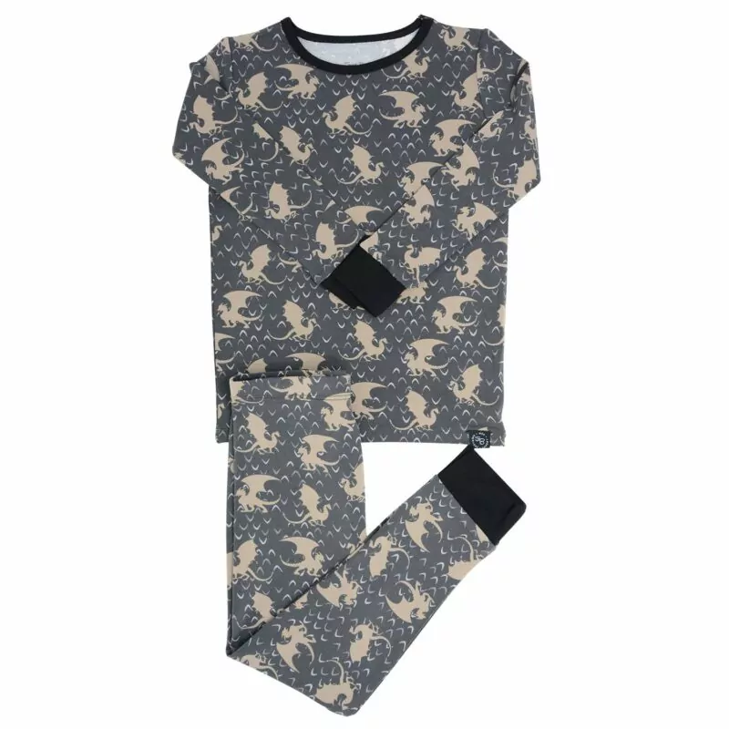 Dragon Bamboo Viscose Two-Piece Pajama Set from Sweet Bamboo Dragon Bamboo Viscose Two-Piece Pajama Set from Sweet Bamboo