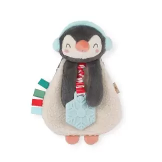 Itzy Ritzy Itzy Lovey Holiday Penguin Plush + Teether Toy