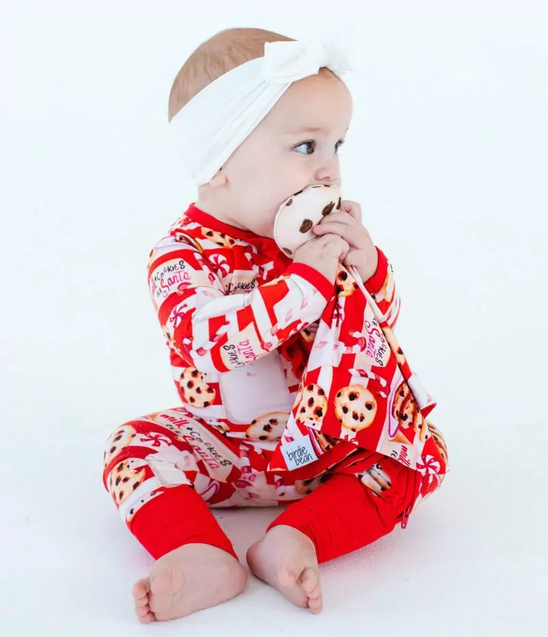 Noel Bamboo Viscose Plush Cookie Lovey from Birdie Bean