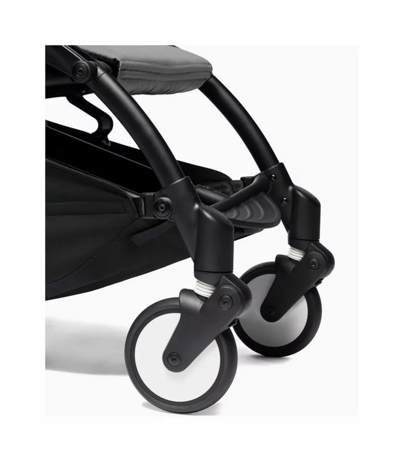 YOYO 2 - 6+ FRONT SUSPENSIONS - GREY - WEB_eCom BABYZEN YOYO2 Stroller White Frame with Aqua Seat