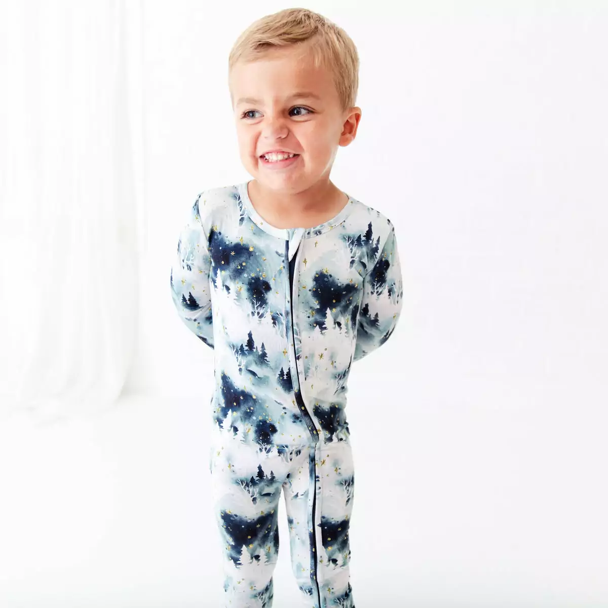 Dream Jamms Midnight Everdream Bamboo Viscose Convertible Footie