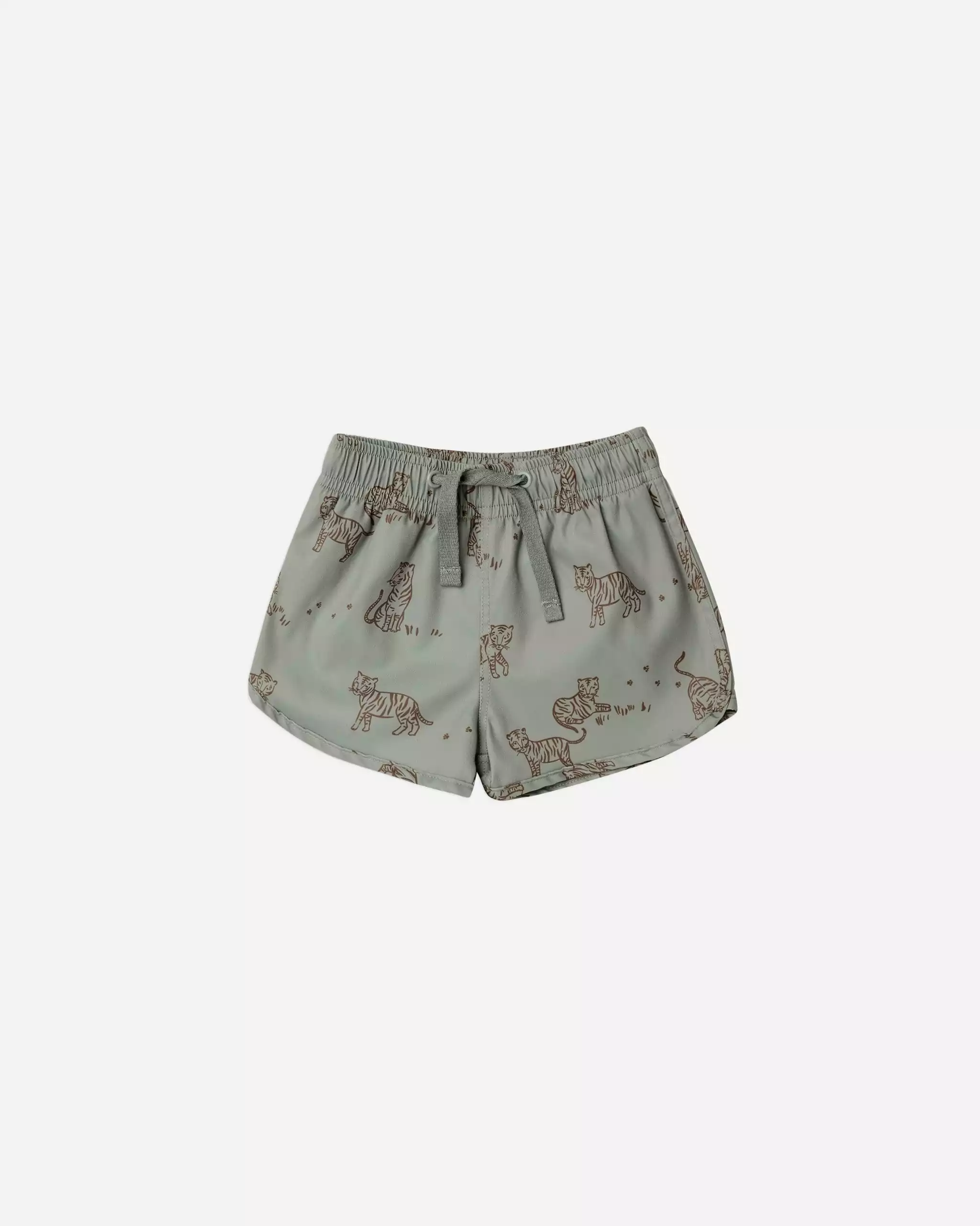 Rylee & Cru Swim Trunk in Tigers