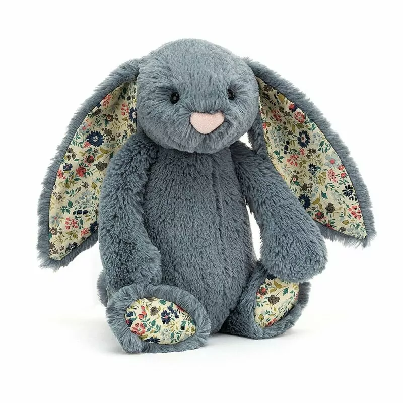 Jellycat Blossom Dusky Blue Bunny Medium