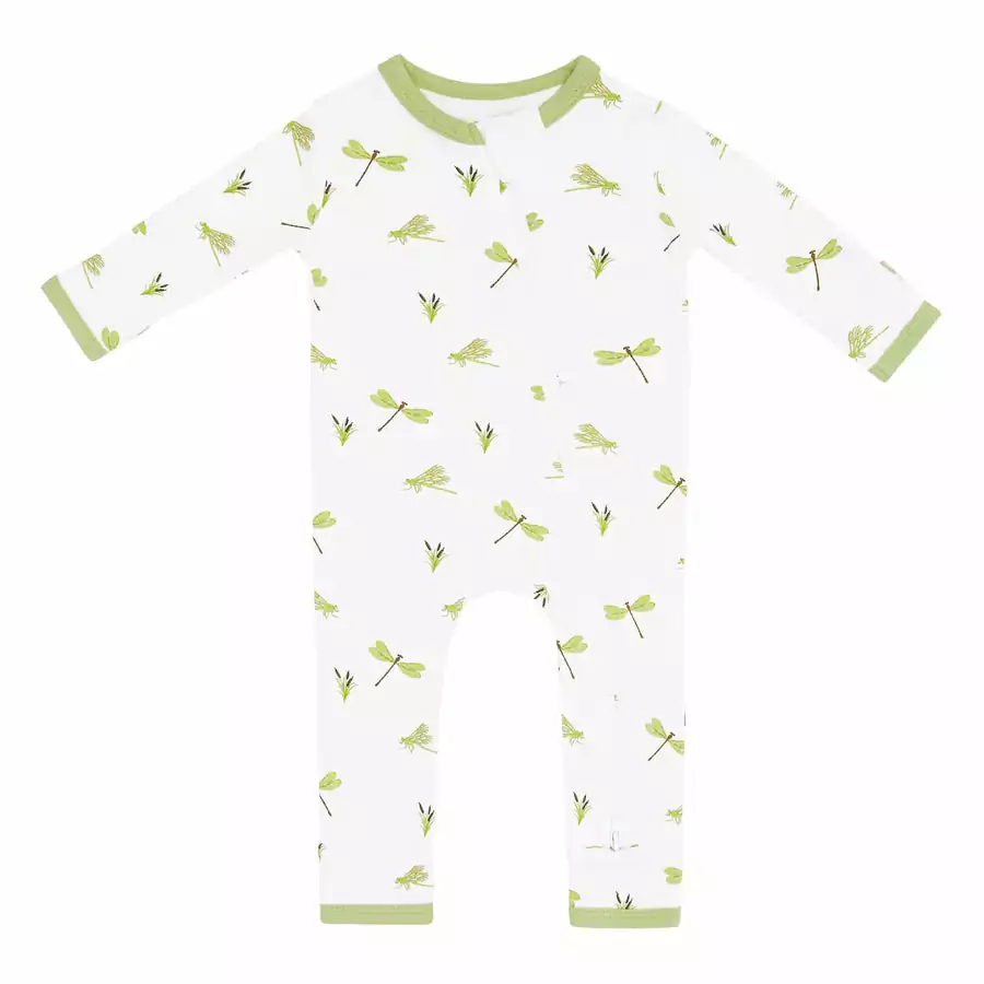 Kyte BABY Zippered Romper in Dragonfly