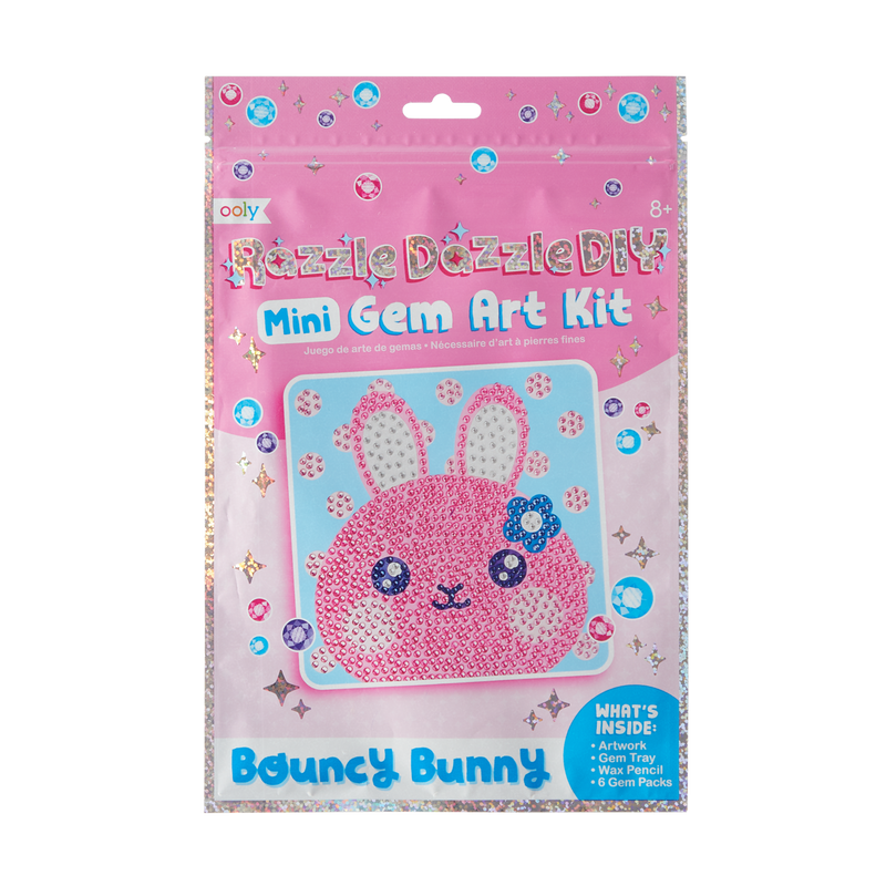 OOLY Mini Razzle Dazzle Bouncy Bunny