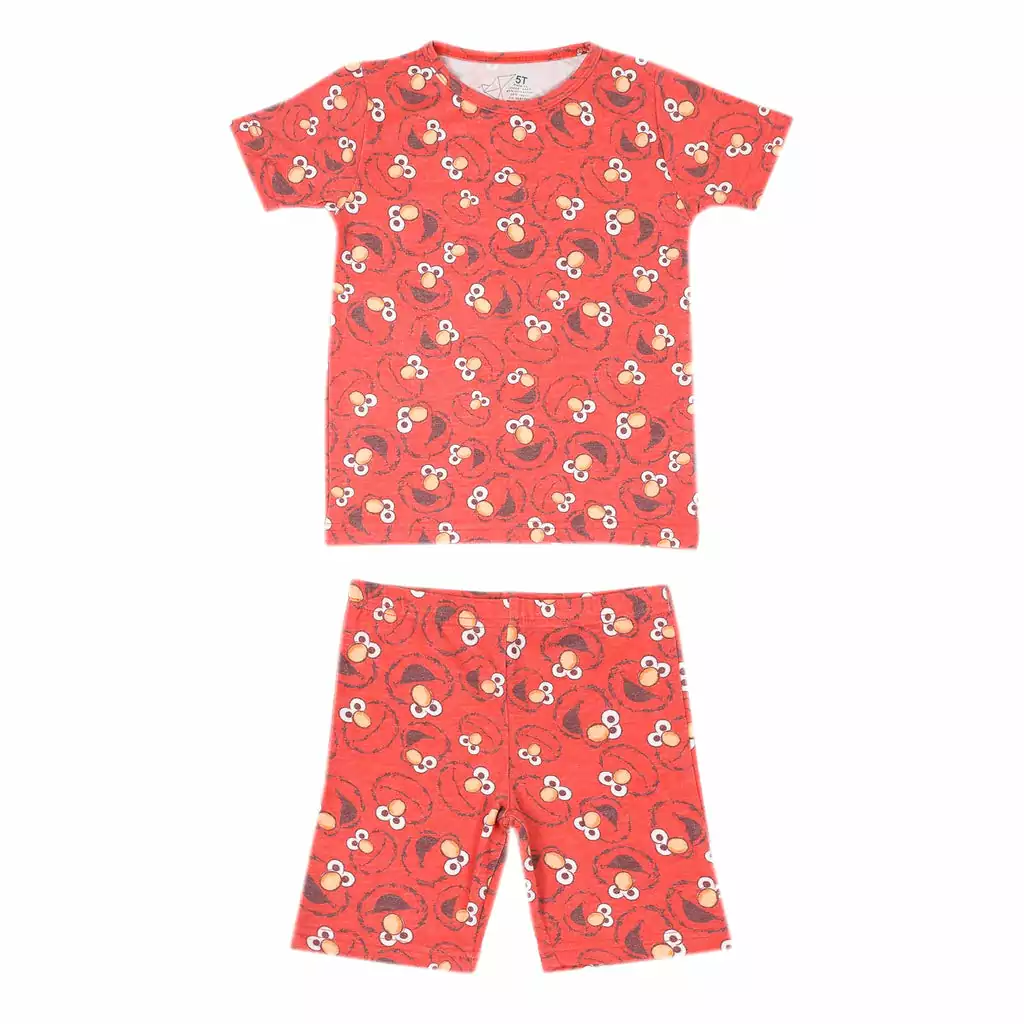 Copper Pearl Elmo Short Sleeve Pajama Set Copper Pearl Elmo Short Sleeve Pajama Set