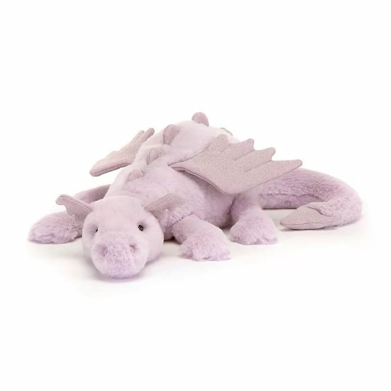 Jellycat Lavender Dragon Medium Jellycat Lavender Dragon Medium