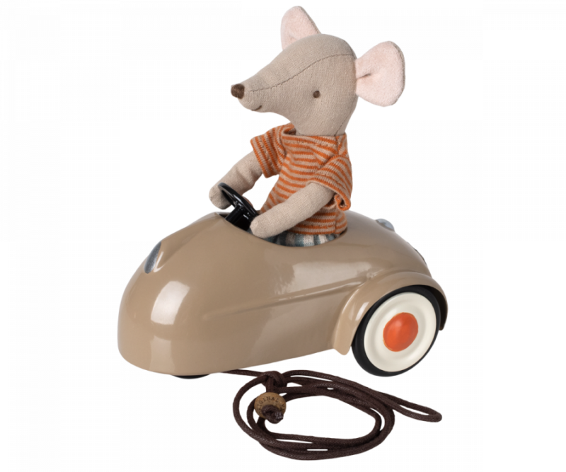 Maileg Brown Mouse Car