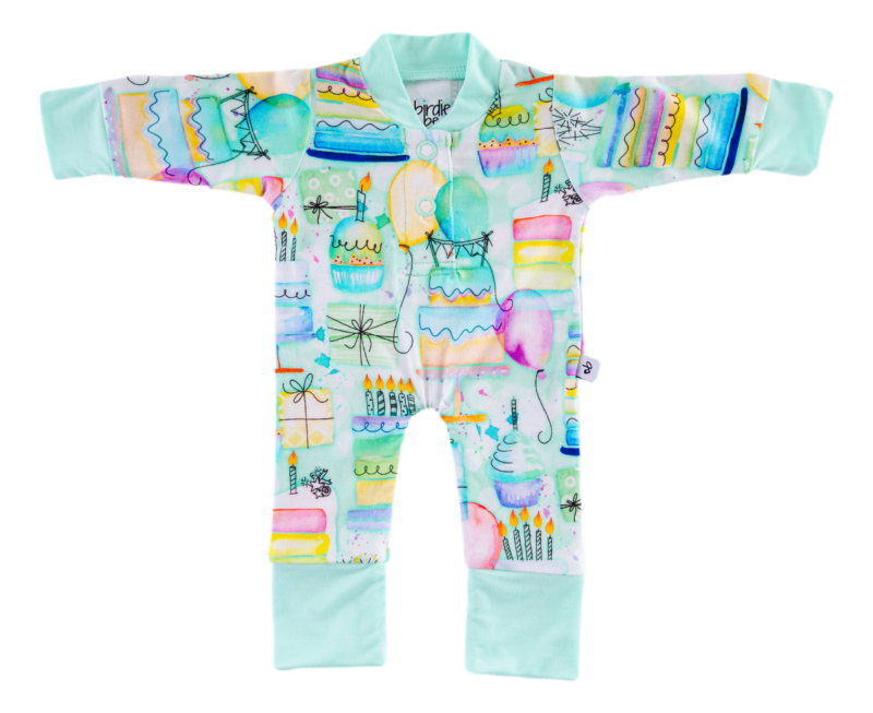 Birdie Bean Walker Bamboo Viscose Doll Romper 13 Inch