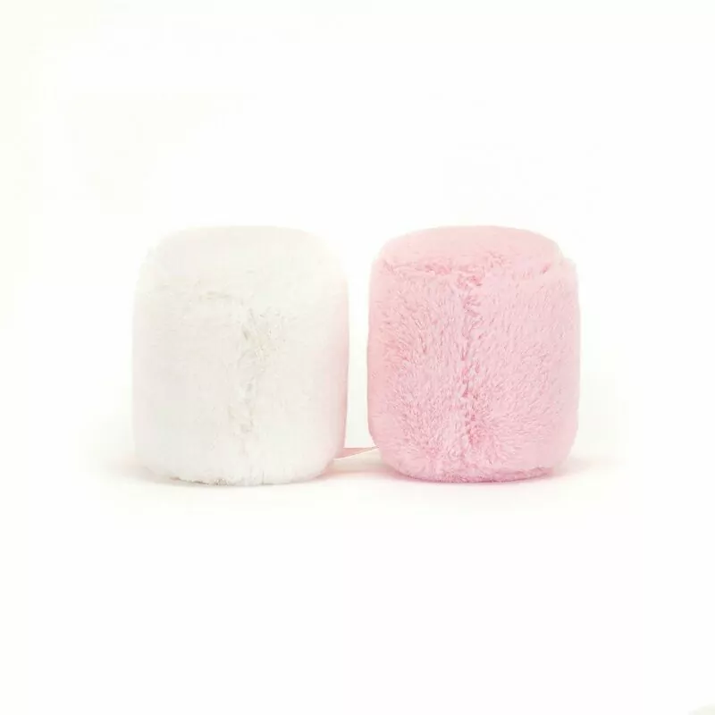 Amuseable Pink and White Marshmallows made by Jellycat