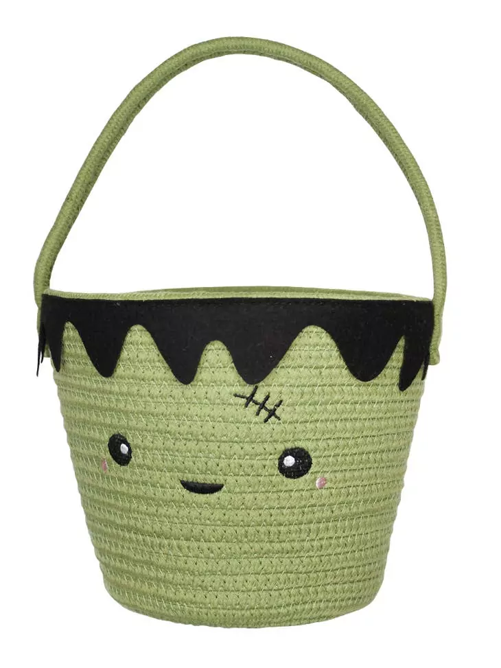 Emerson and Friends Frankenstein Rope Halloween Basket