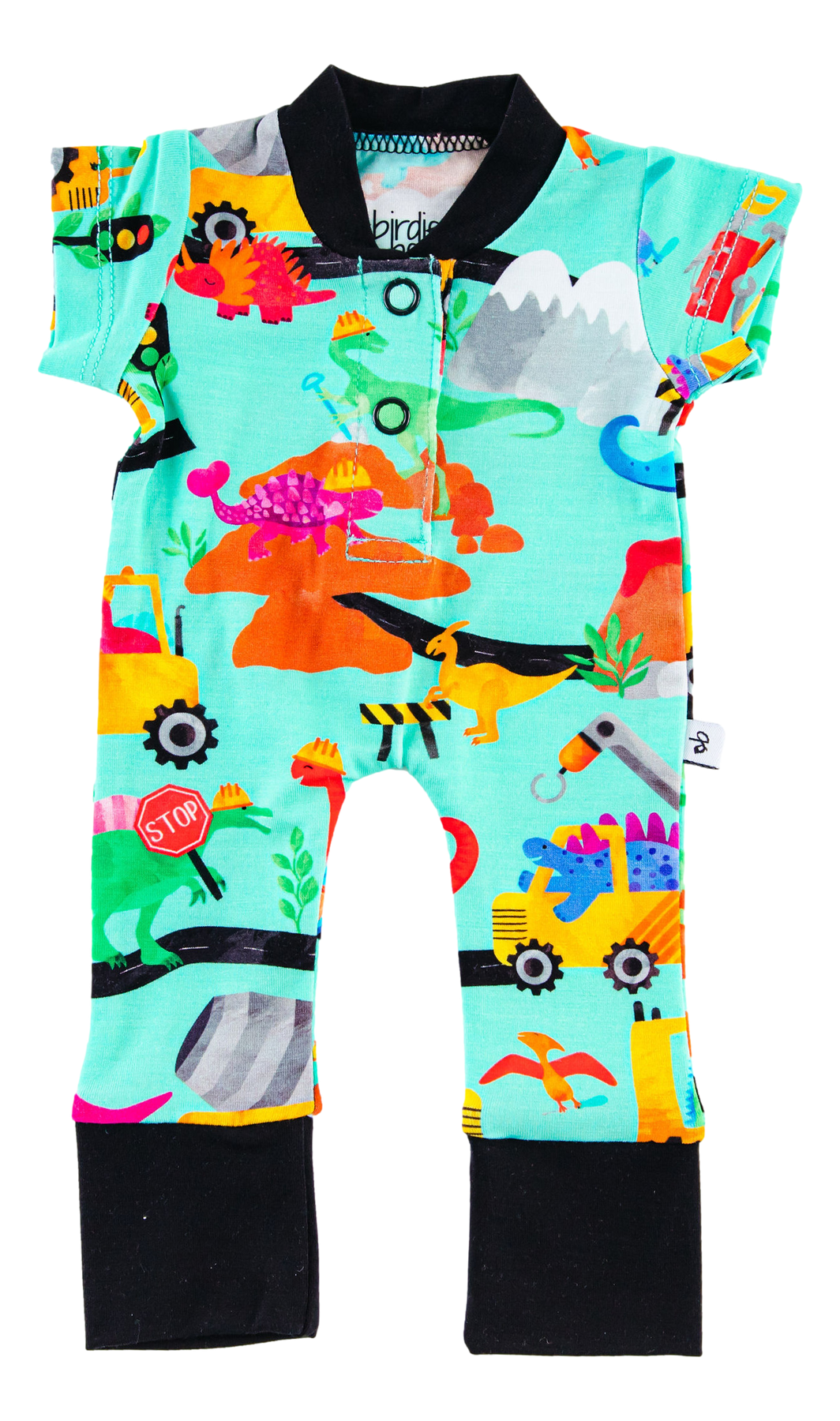 Birdie Bean Robby Bamboo Viscose Doll Romper 13 Inches
