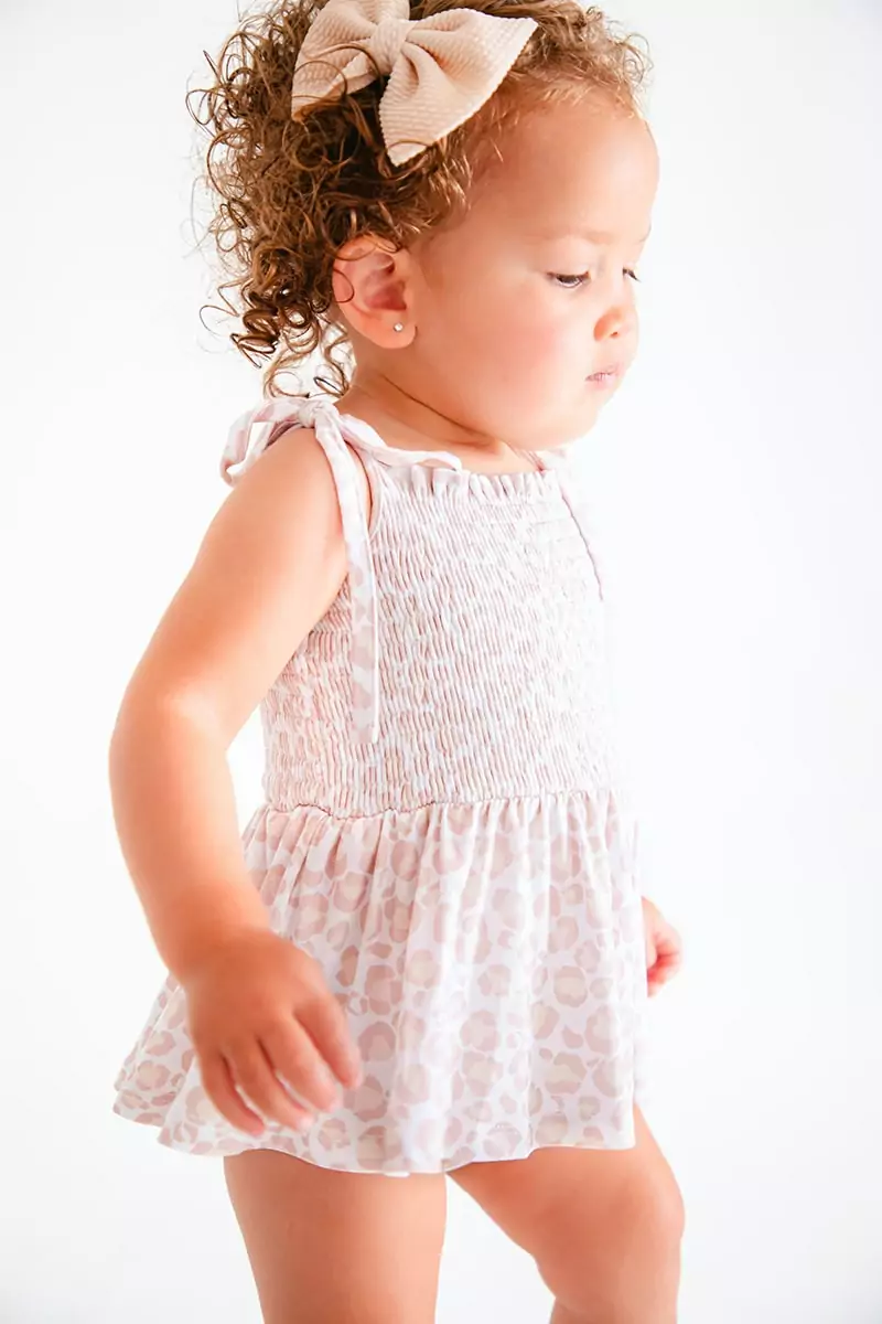 Birdie Bean Zara Bamboo Viscose Smocked Birdie Twirl