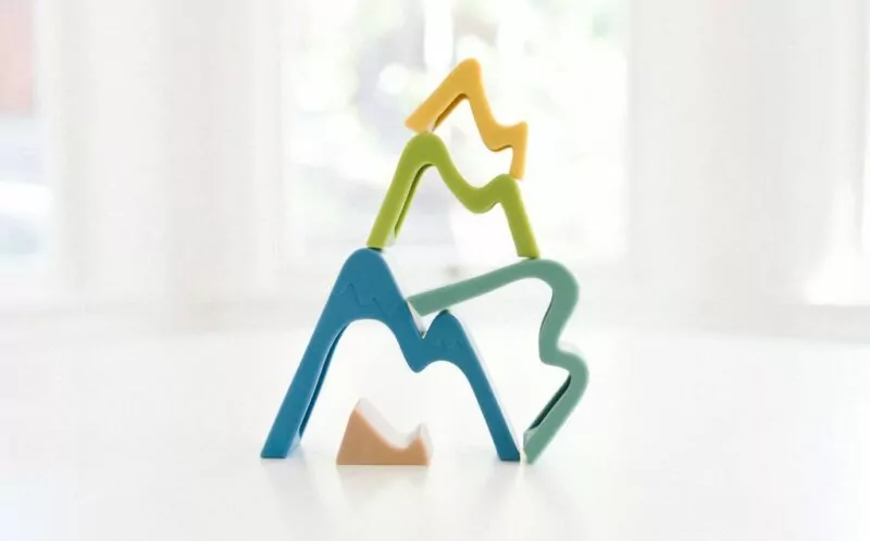Bannor Toys Silicone Mountain Stacker