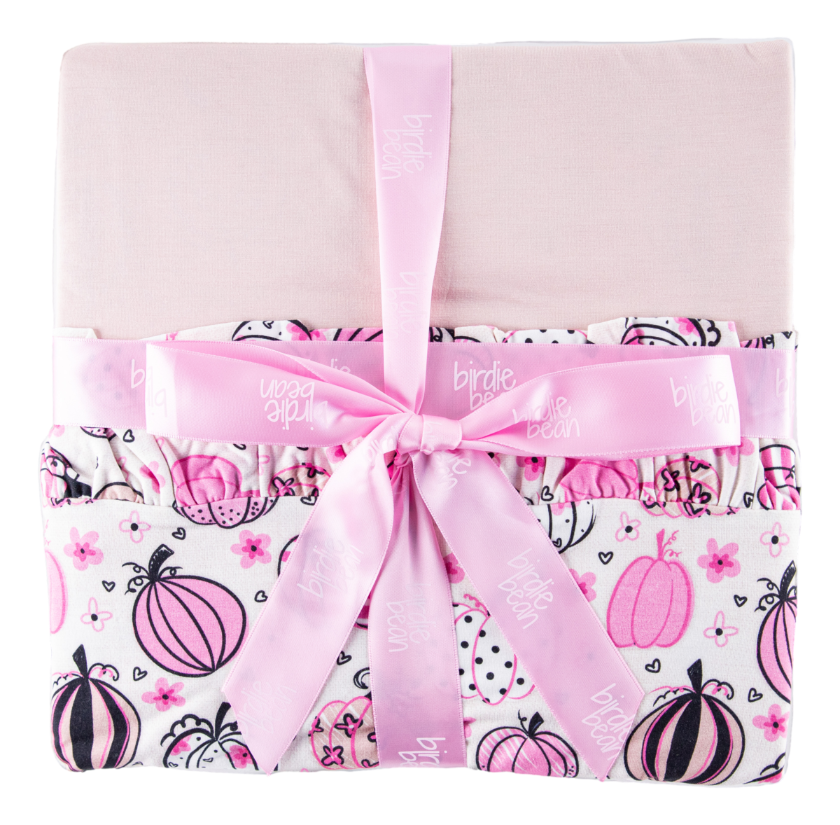 Birdie Bean Quinn Bamboo Viscose Ruffle Toddler Birdie Blanket