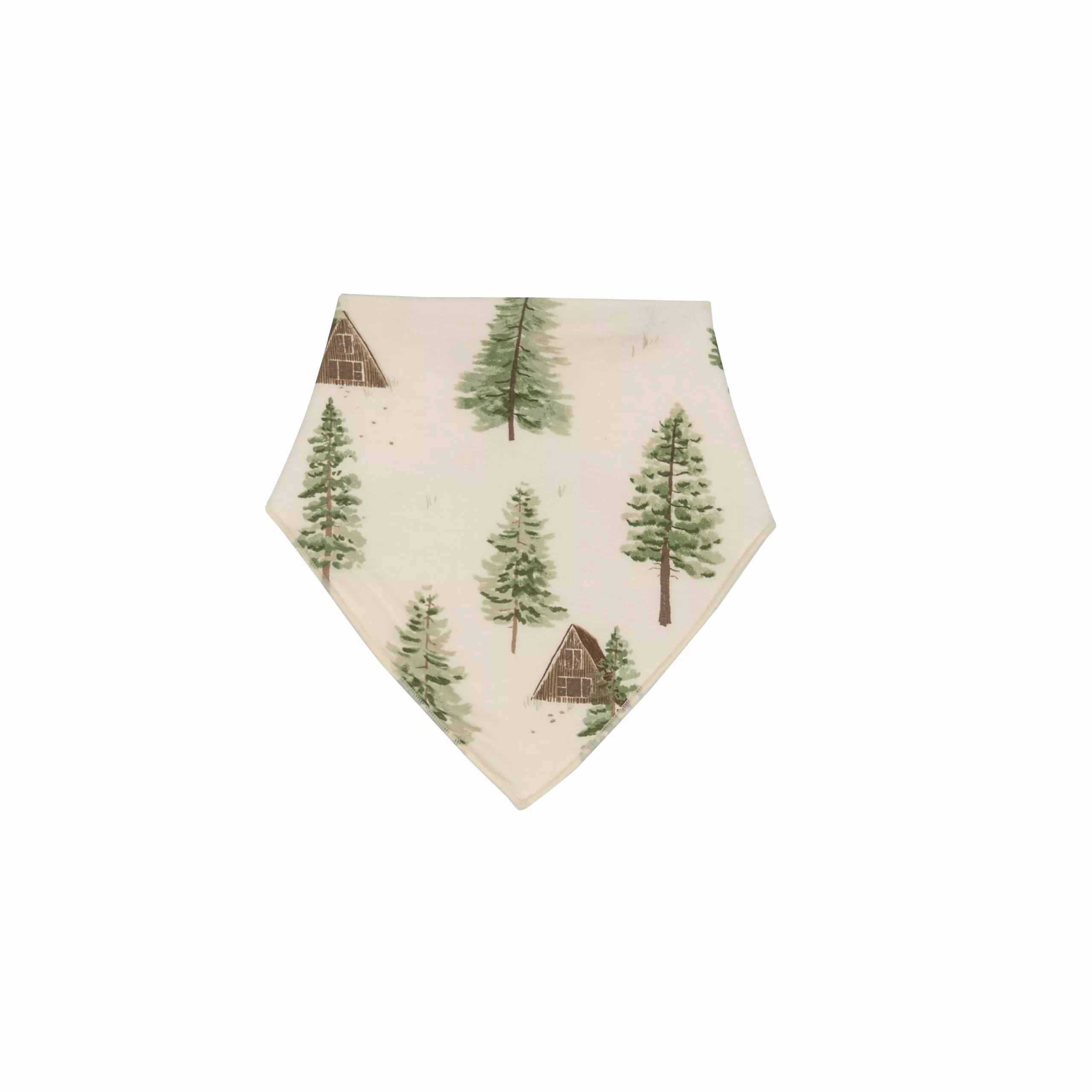 Angel Dear Cabin And Trees Bandana Bib