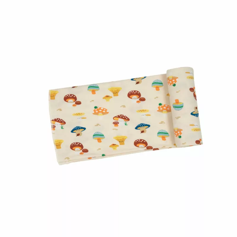 Angel Dear Mushroom Fun-Guys Swaddle Blanket