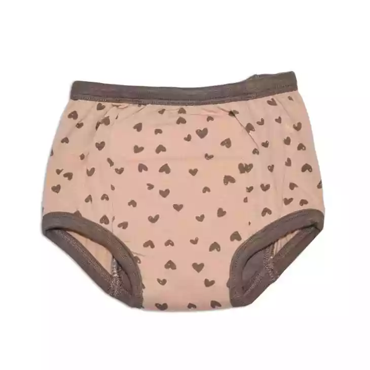 Silkberry Baby Doodle Hearts Print Bamboo Training Pants Silkberry Baby Doodle Hearts Print Bamboo Training Pants