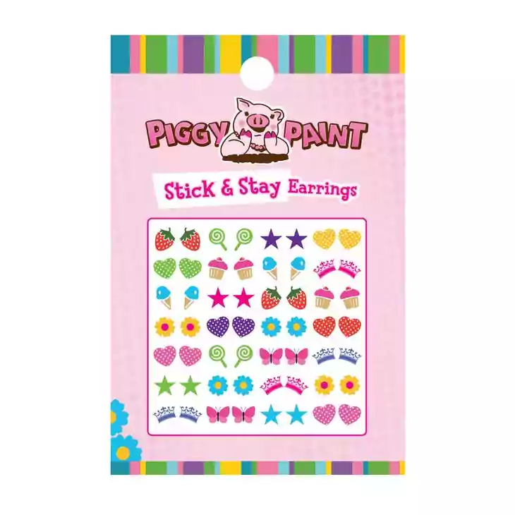 Piggy Paint Piggy Paint Stick and Stay Earrings