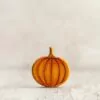 Wooden Kind Face Jack-O-Lantern Figurine from Wooden Caterpillar Toys