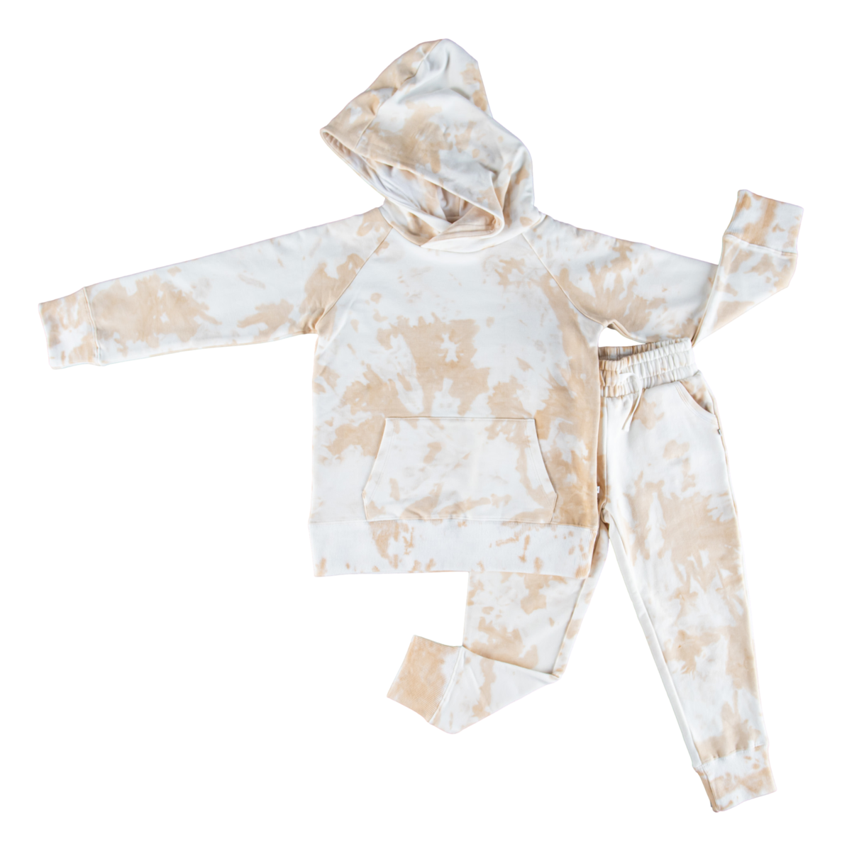 Birdie Bean Ivory Tie-Dye Jogger Set