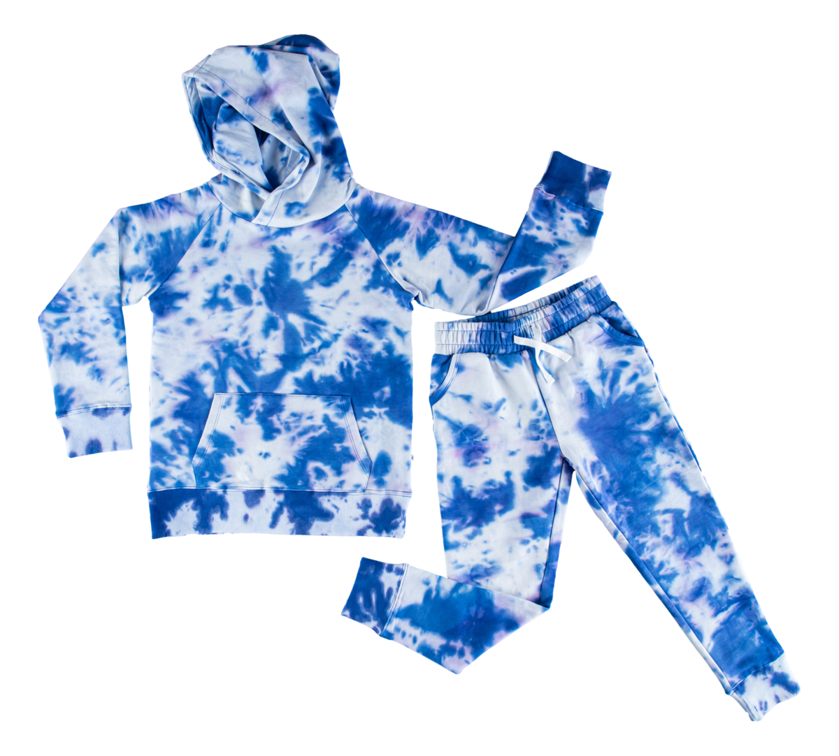 Birdie Bean Sapphire Tie-Dye Jogger Set