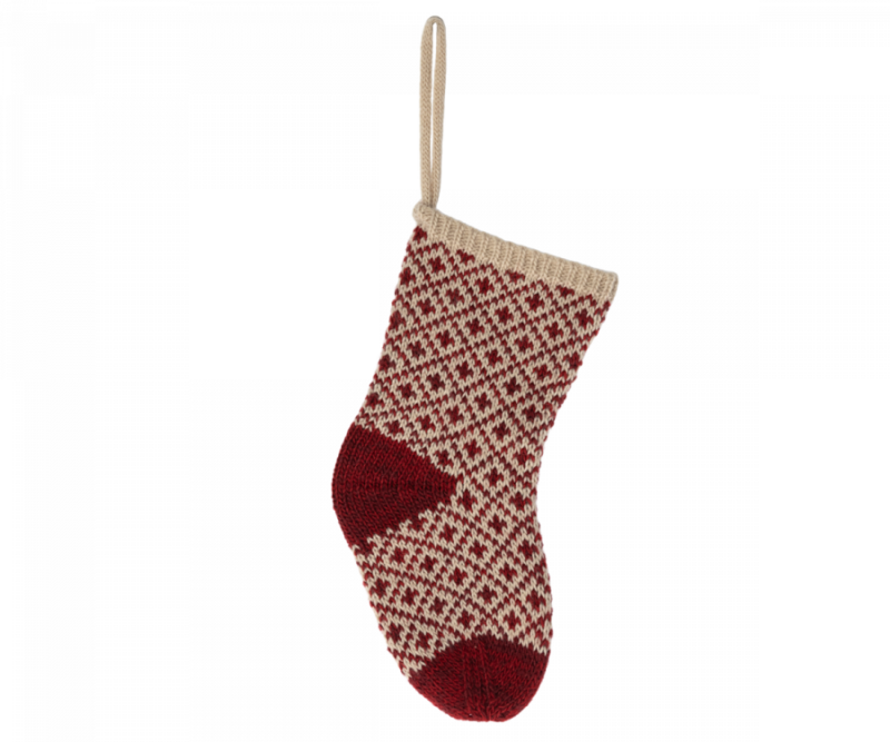 Maileg Christmas Stocking in Red