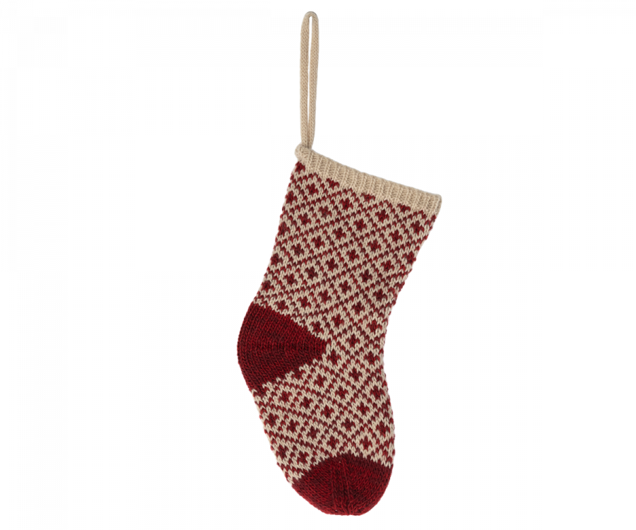 Maileg Christmas Stocking in Red
