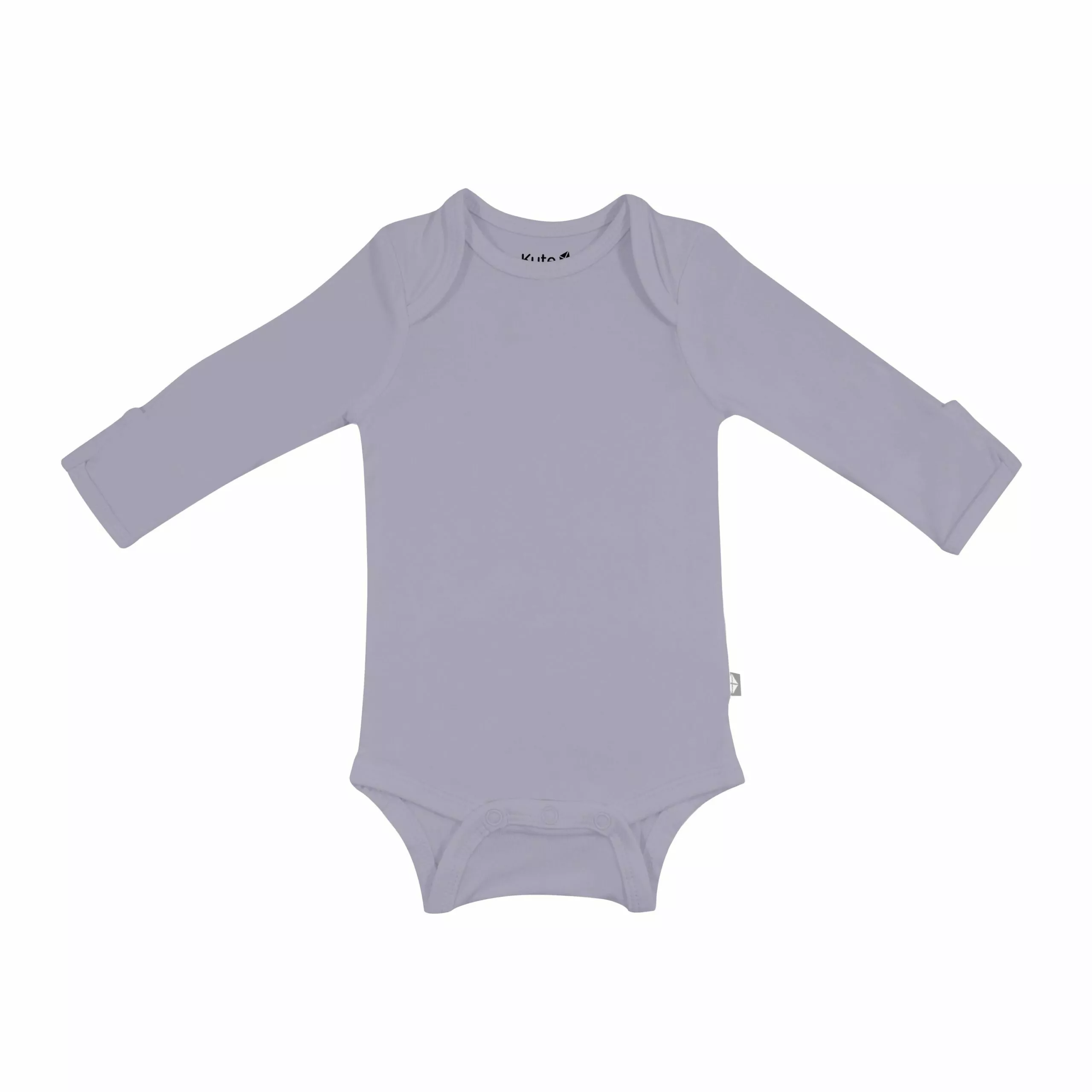 Kyte BABY Long Sleeve Bodysuit in Haze