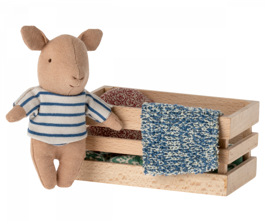 Maileg Pig In Box Baby Boy
