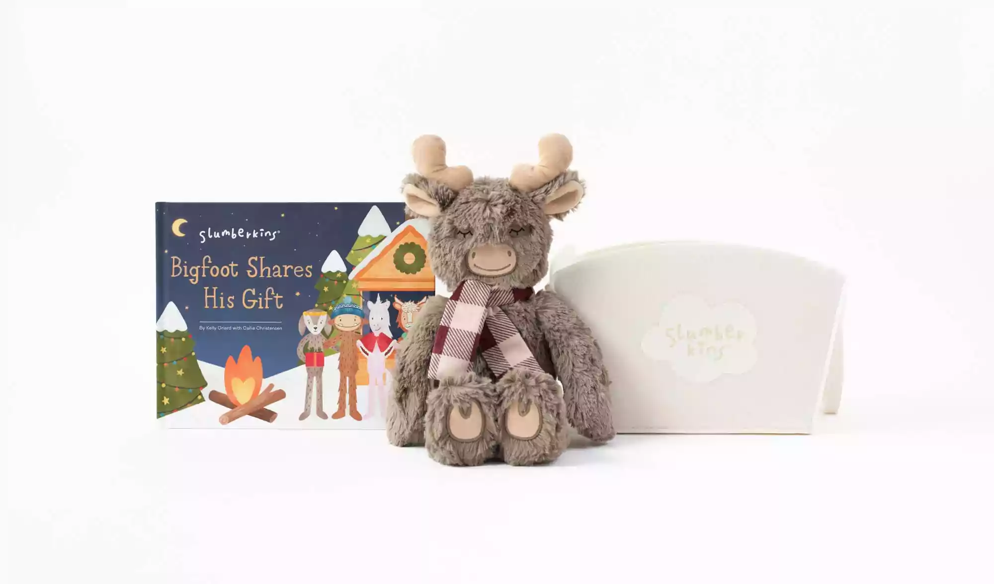 Slumberkins Moose Kin Holiday Essentials Gift Set