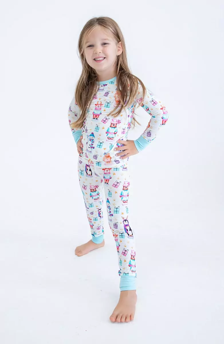 Birdie Bean Fritz Bamboo Viscose Two-Piece Pajamas
