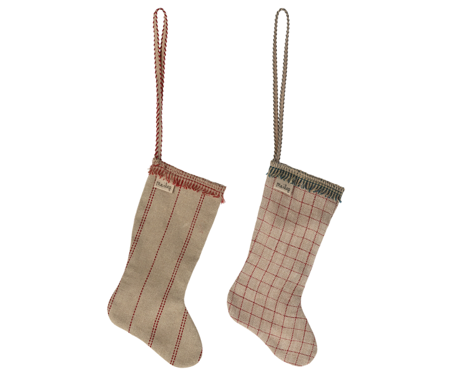 Maileg 2 Assorted Stocking Ornament