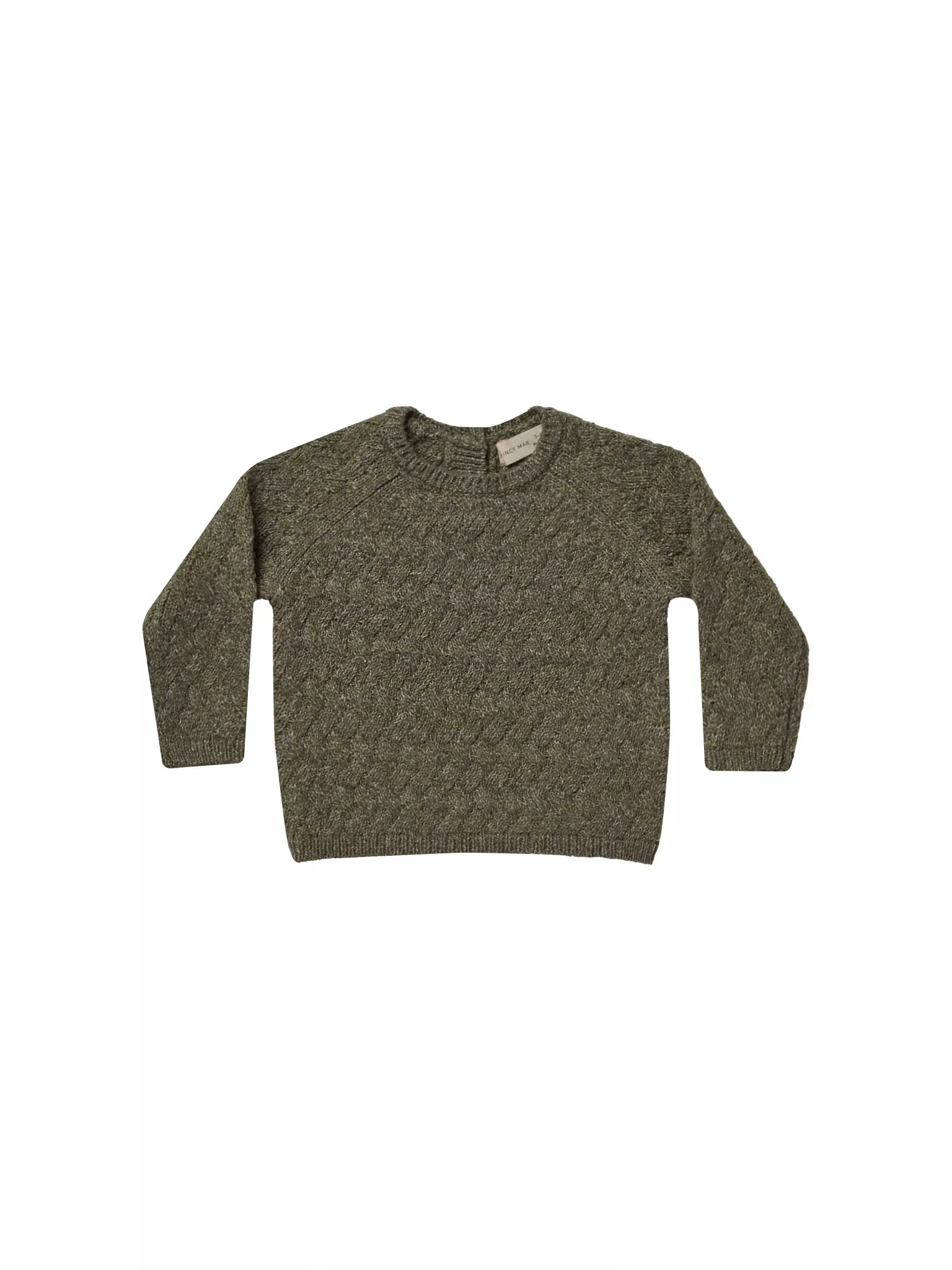Quincy Mae Knit Sweater In Forest